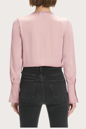 The Date Blouse in Whimsical Rose