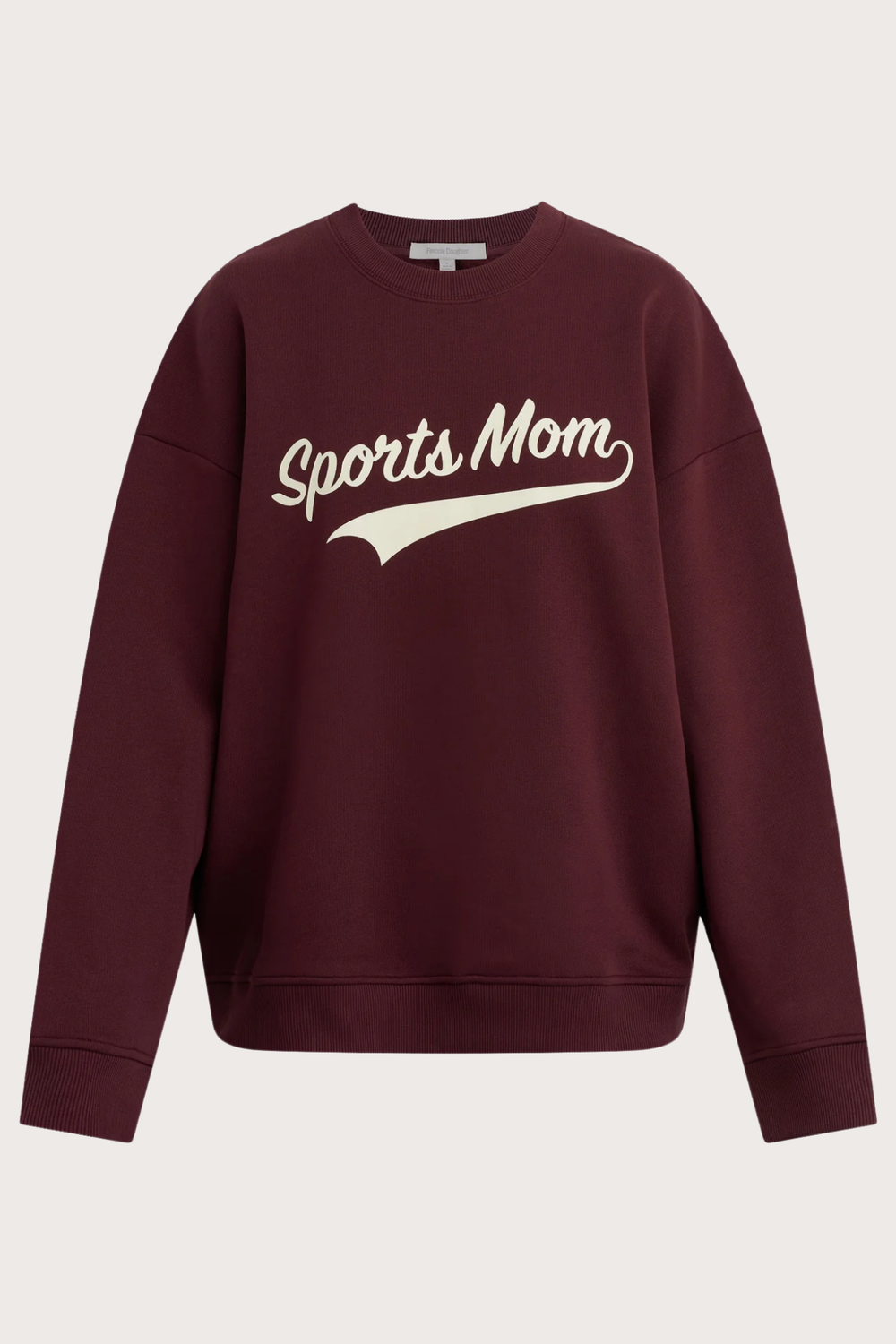 The Sports Mom Sweatshirt in Burgundy