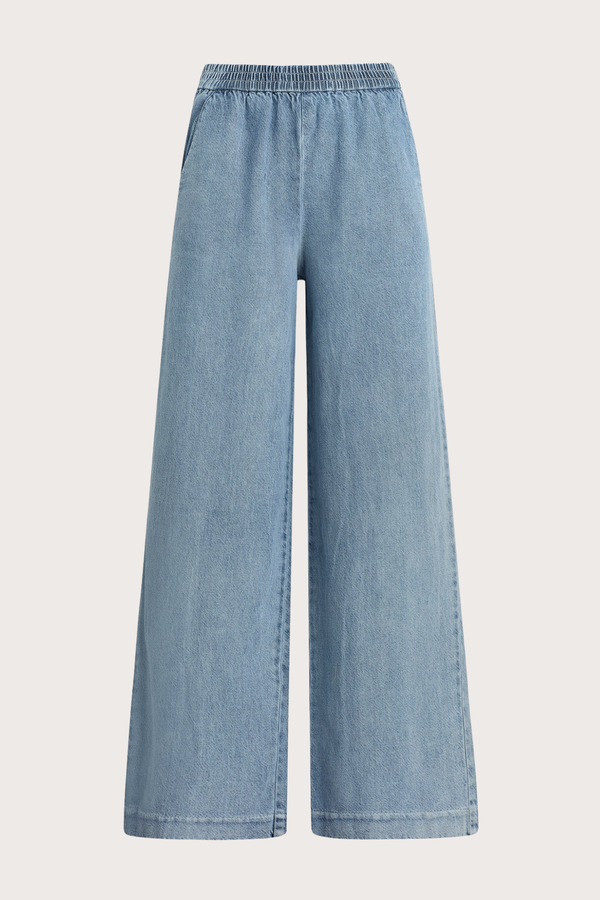 The Malibu Wide Leg Pant in Coronado