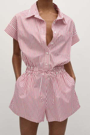 Zion Playsuit - Riviera Stripe