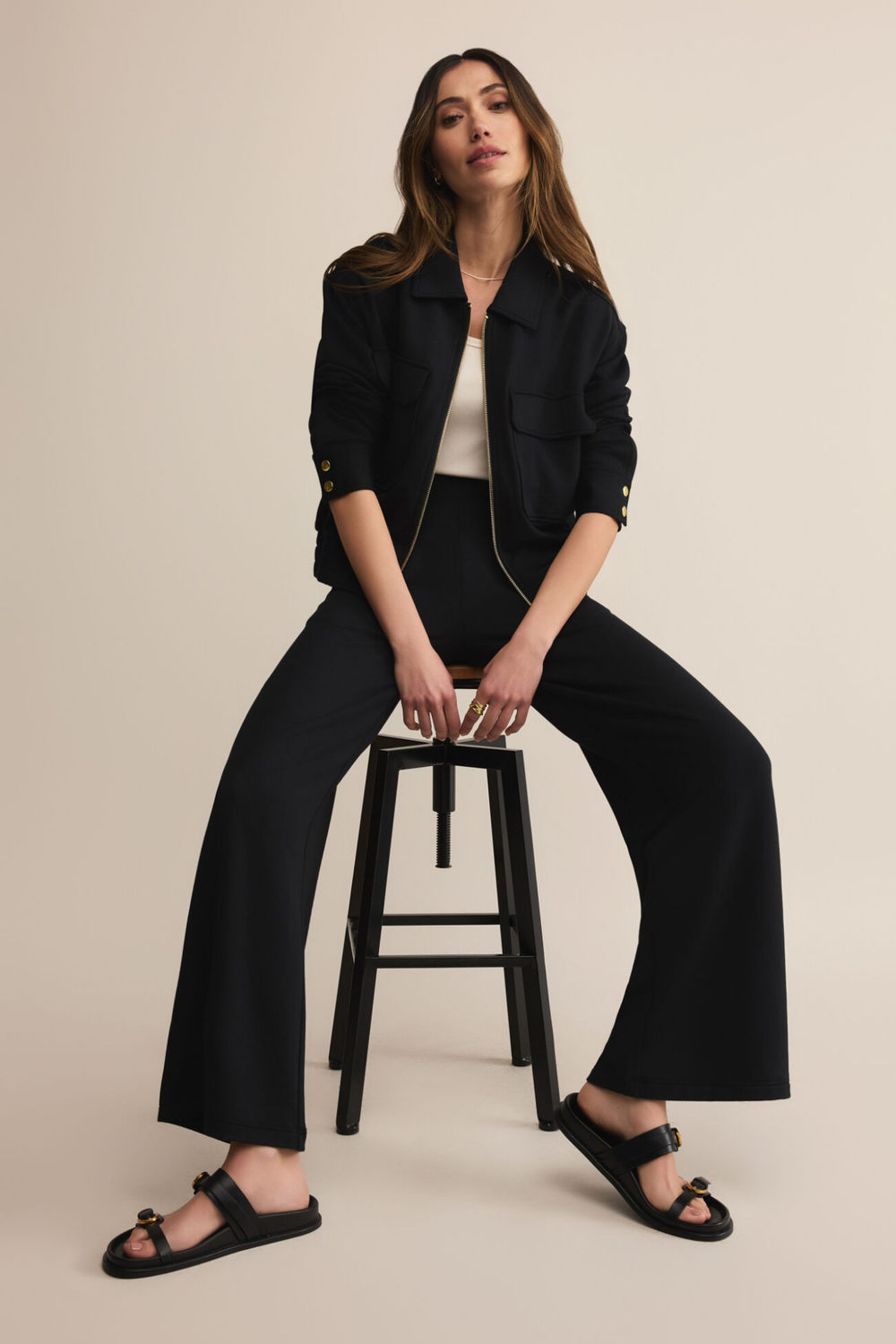 Escape Fleece Set - Black
