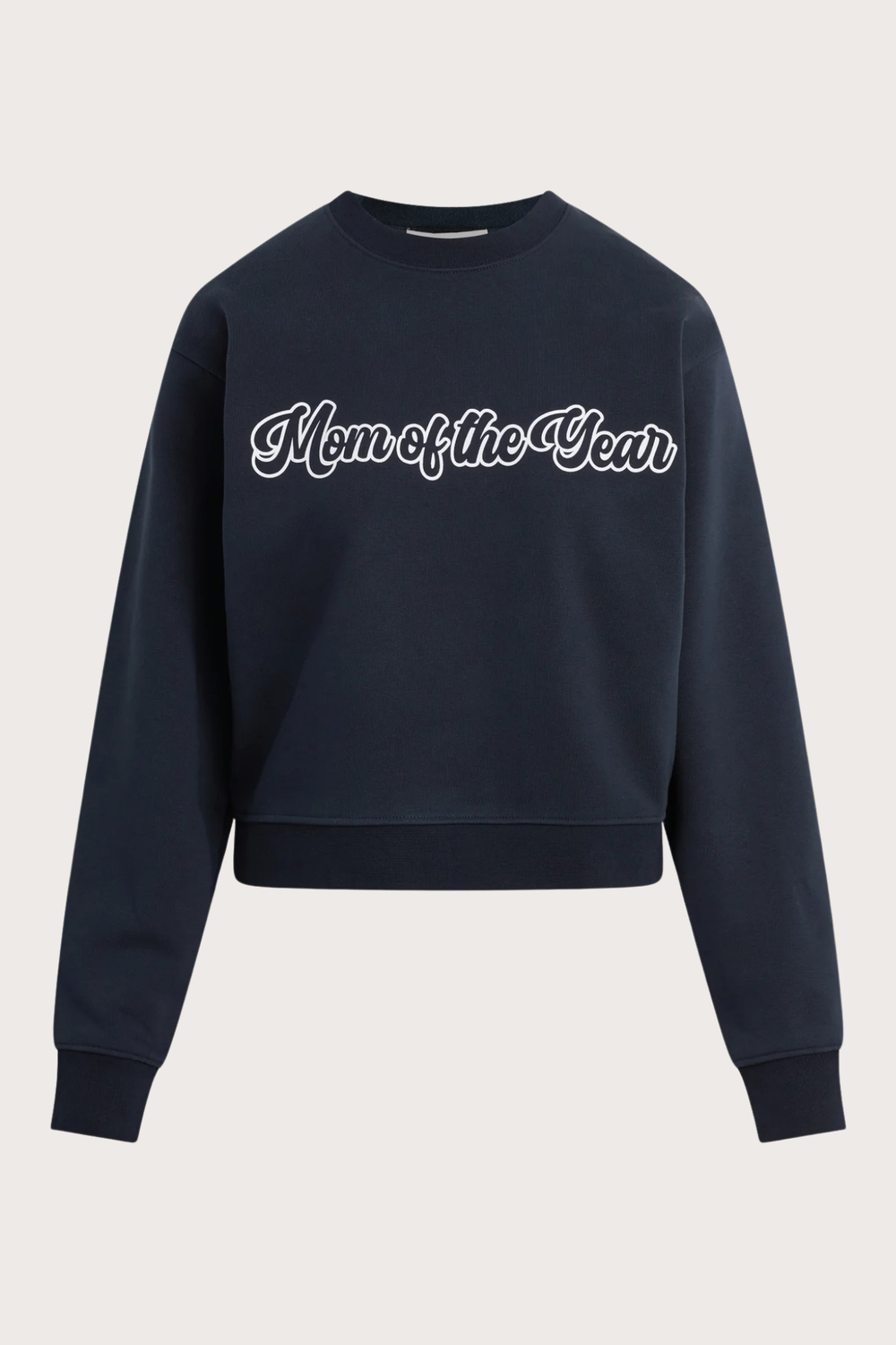 The Mom of The Year Varsity Sweatshirt in Navy