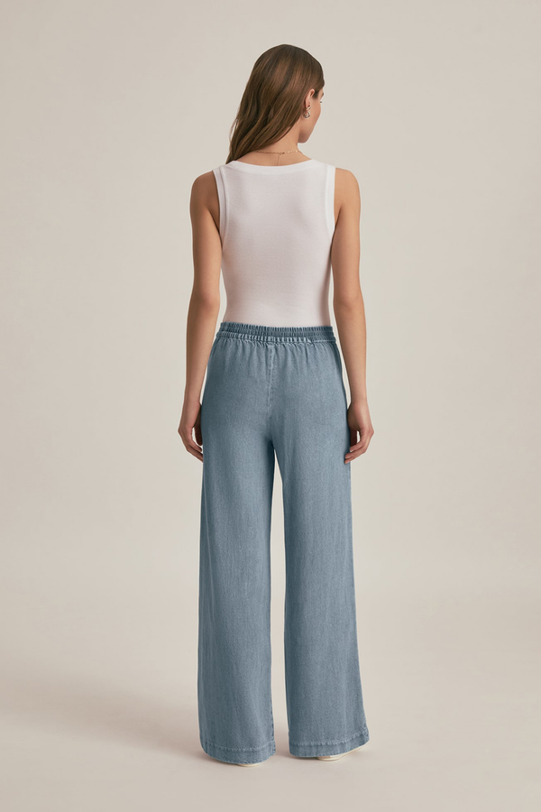 The Malibu Wide Leg Pant in Coronado