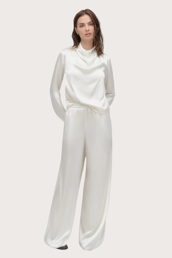 Tribeca Pant in Ivory