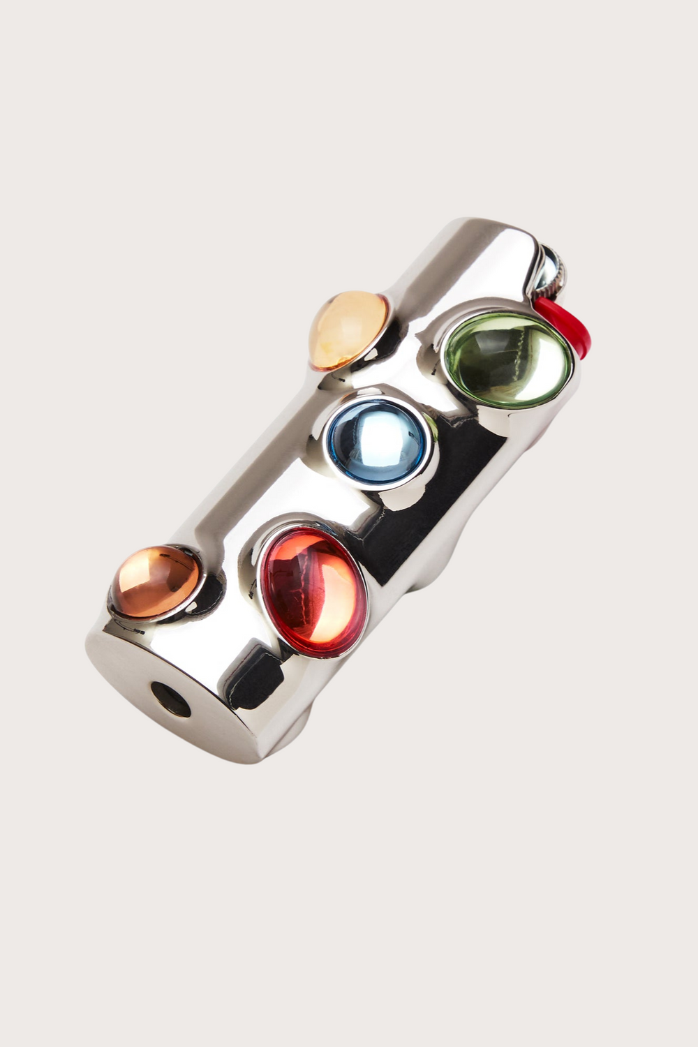 Gemstoned Lighter Case in Multi-Stone