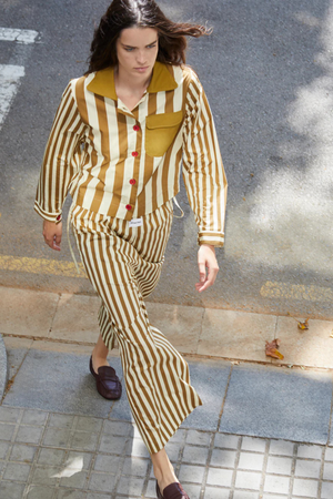 Elevator Striped Shirt