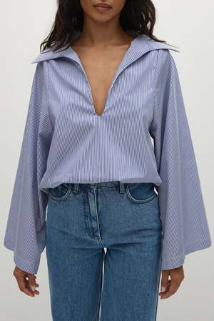 Gaia Top - Vintage Navy