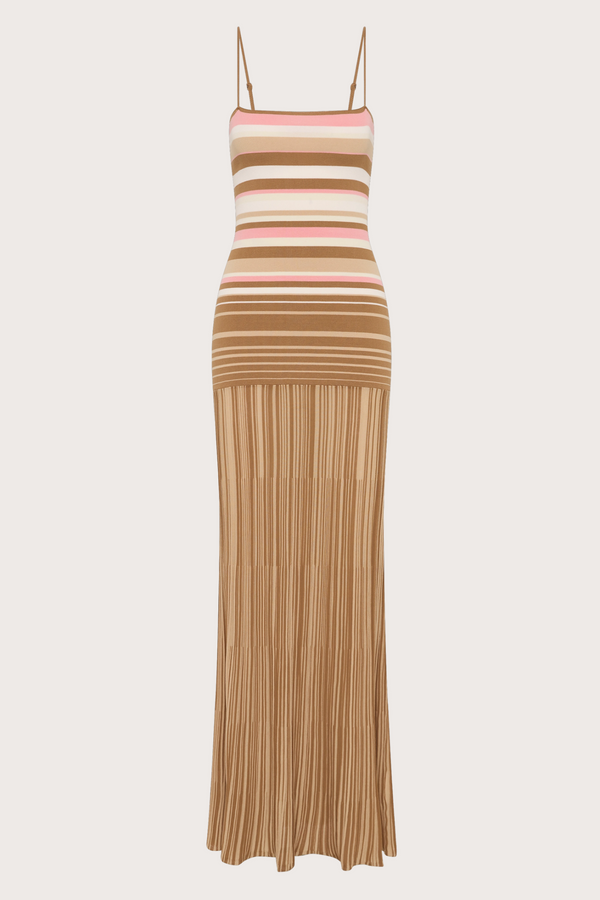 Esenia Knit Dress - Sepia