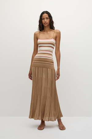 Esenia Knit Dress - Sepia