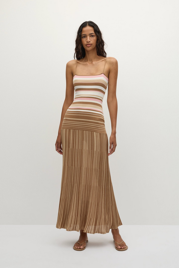 Esenia Knit Dress - Sepia