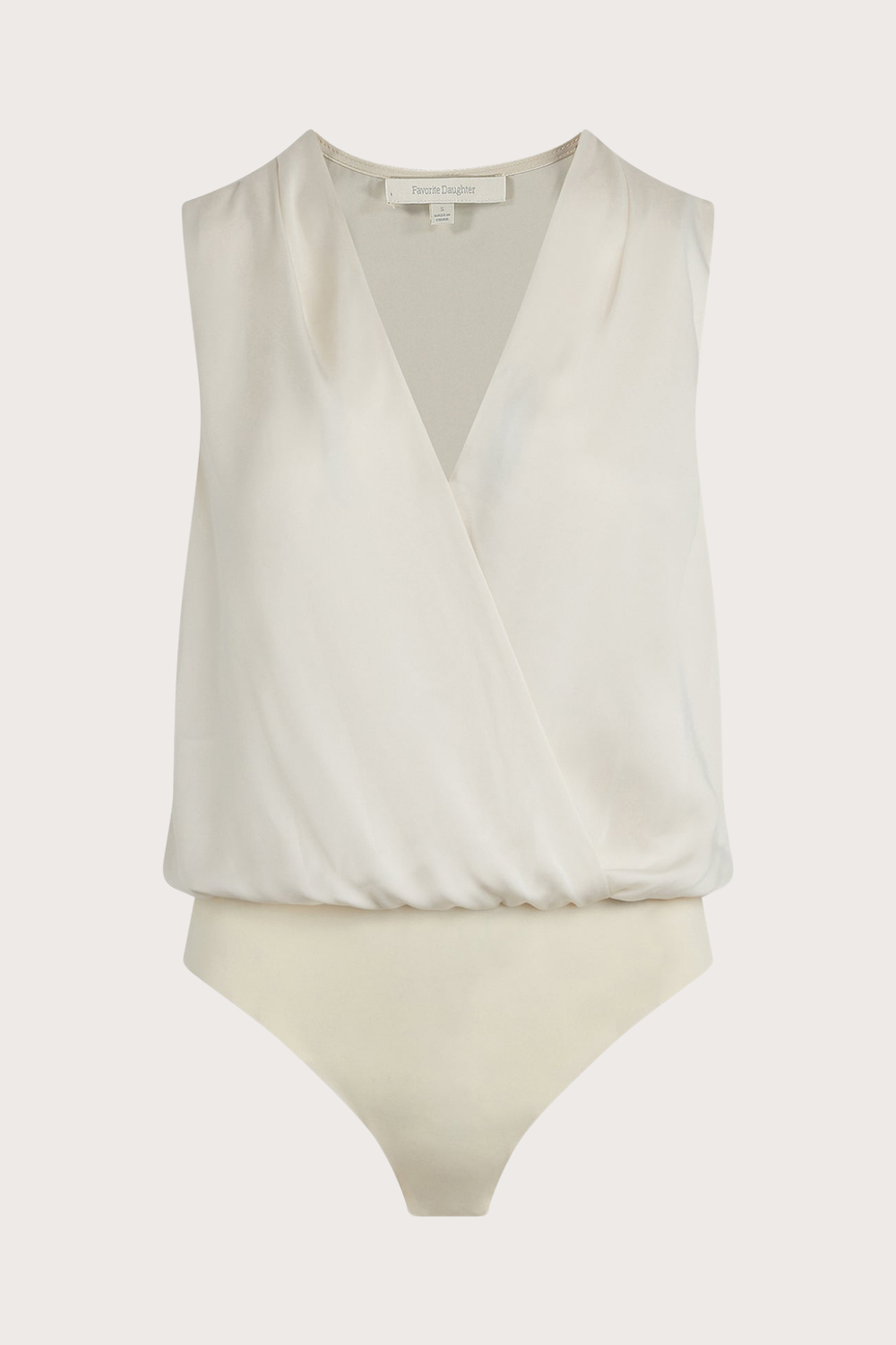 The Sleeveless Date Blouse Ivory