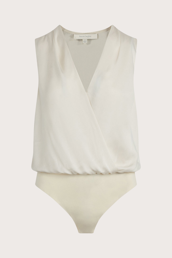 The Sleeveless Date Blouse Ivory