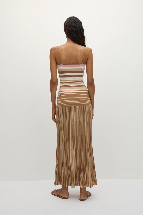Esenia Knit Dress - Sepia