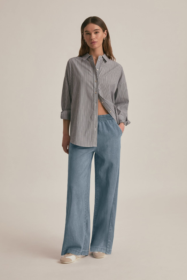 The Malibu Wide Leg Pant in Coronado
