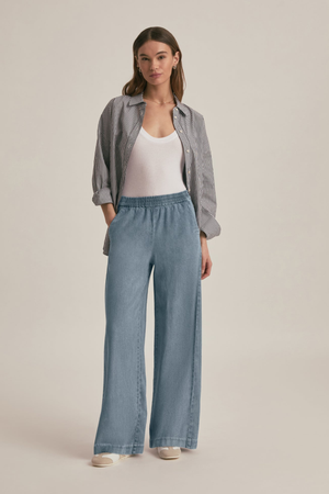 The Malibu Wide Leg Pant in Coronado