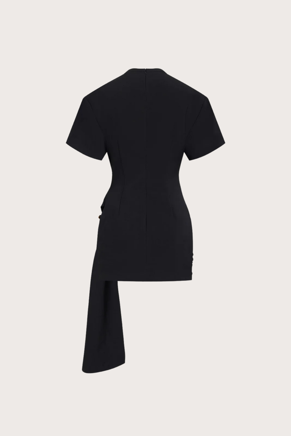 Martini Mini Dress in Onyx