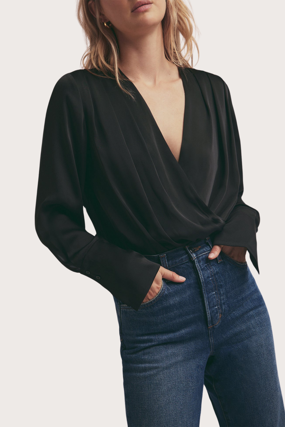 The Date Blouse Black