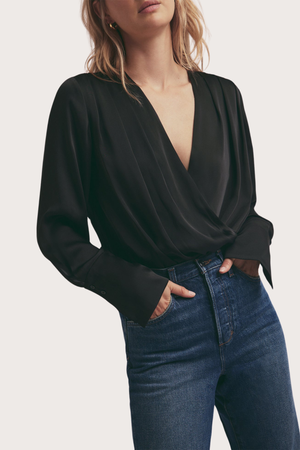 The Date Blouse Black