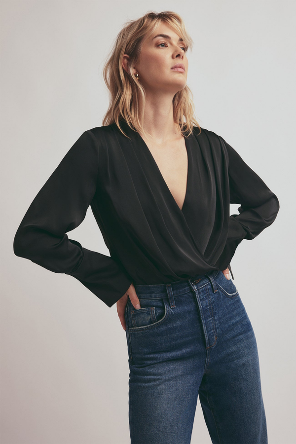 The Date Blouse Black