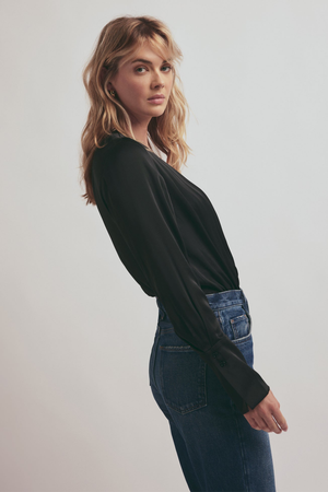 The Date Blouse Black