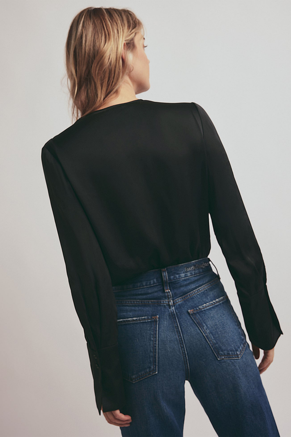 The Date Blouse Black