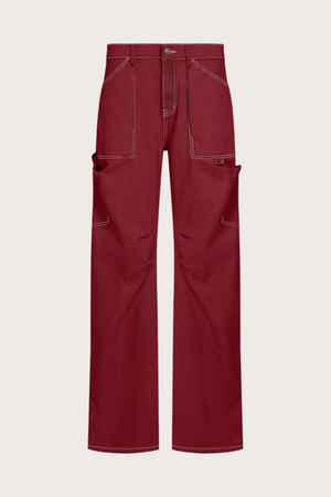 Miami Vice Pant in Cherry