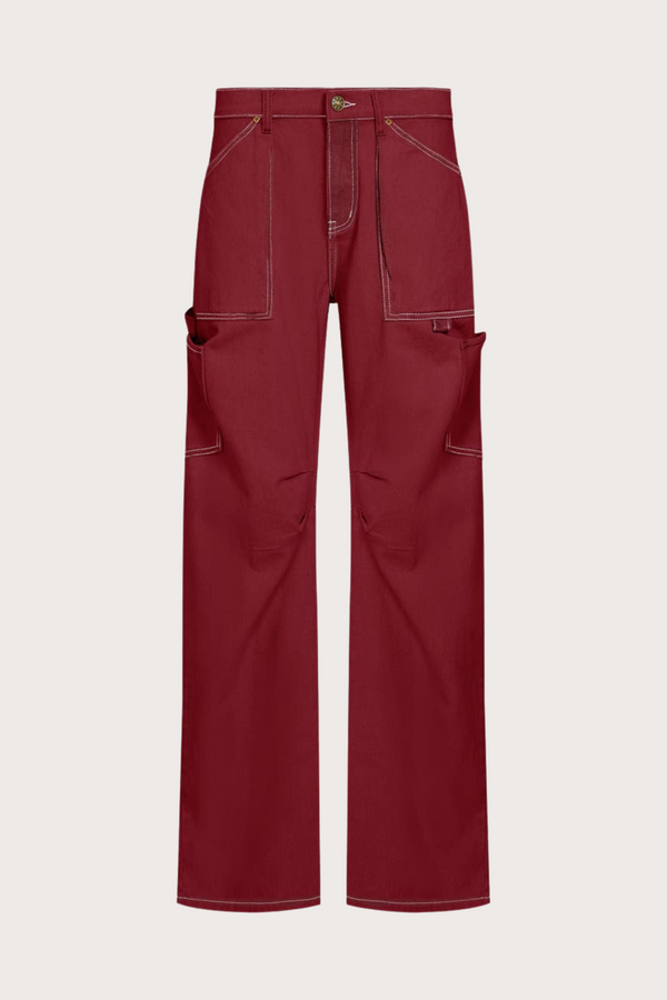 Miami Vice Pant in Cherry