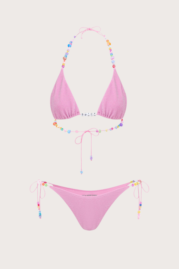 The 90's Tie Up Bikini