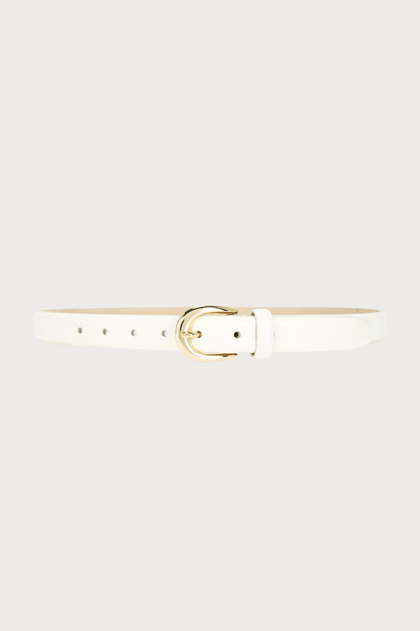 The Favorite Belt in Bone/Gold