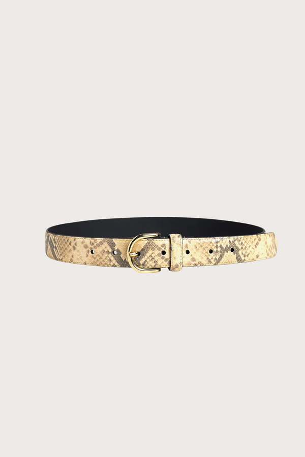 The Snake Print Juni Belt