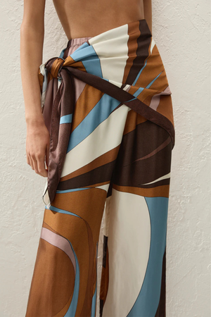 Soleil Waist Scarf in Notte