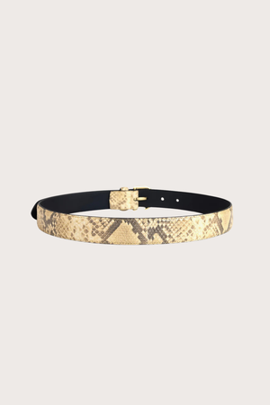 The Snake Print Juni Belt