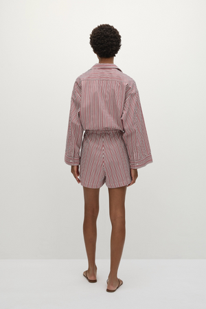 Freja Playsuit - Clare Stripe