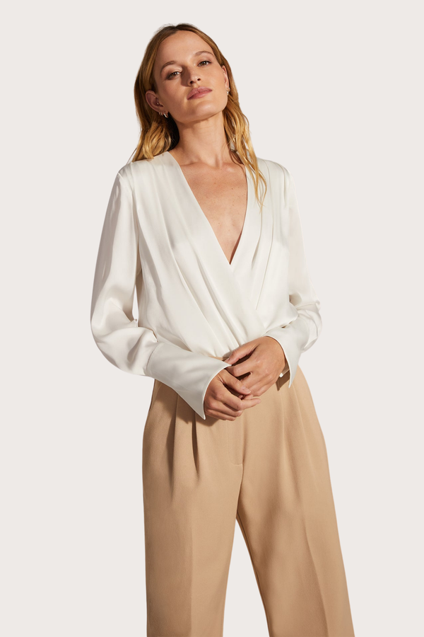 The Date Blouse Ivory