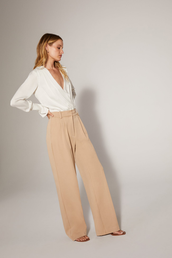 The Date Blouse Ivory