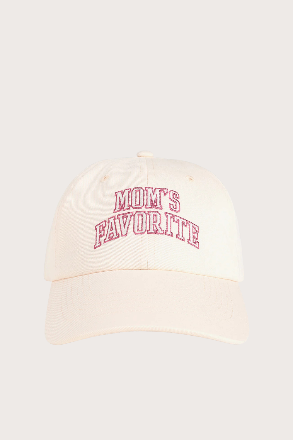 The Mom's Favorite Baseball Cap in Blush Pink