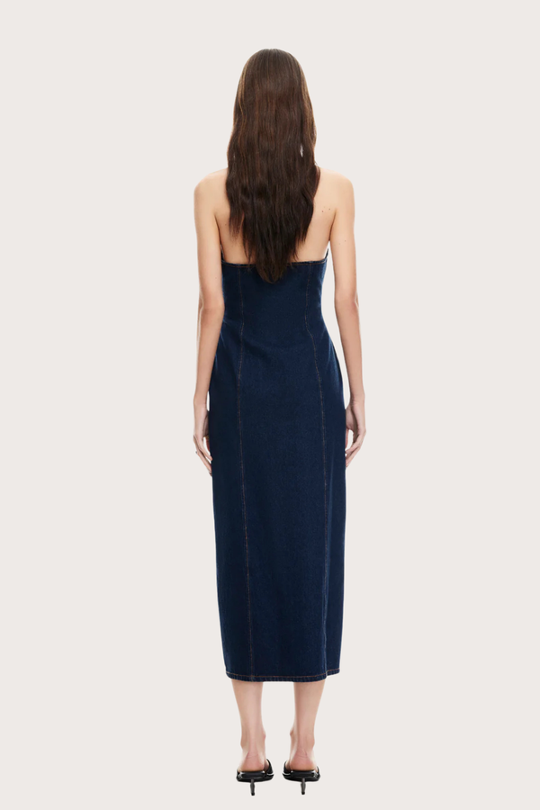 Kenny Maxi Dress in Indigo