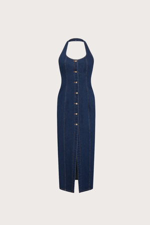 Kenny Maxi Dress in Indigo
