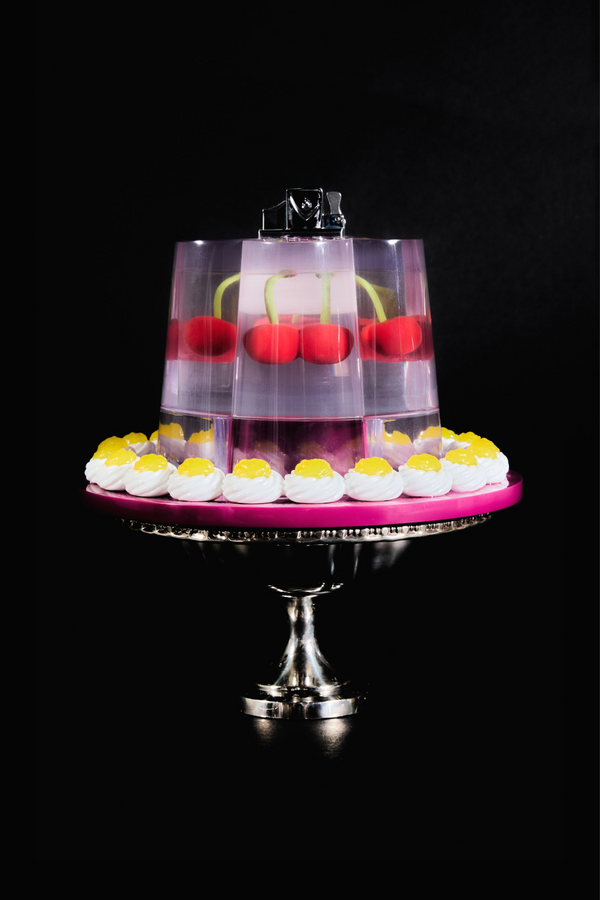 Jelly Tabletop Lighter in Cherry