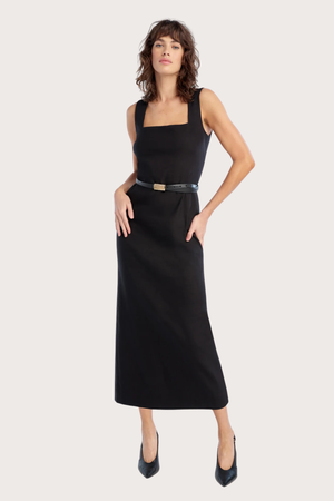 The Vintage Belt in Black Polished Gold