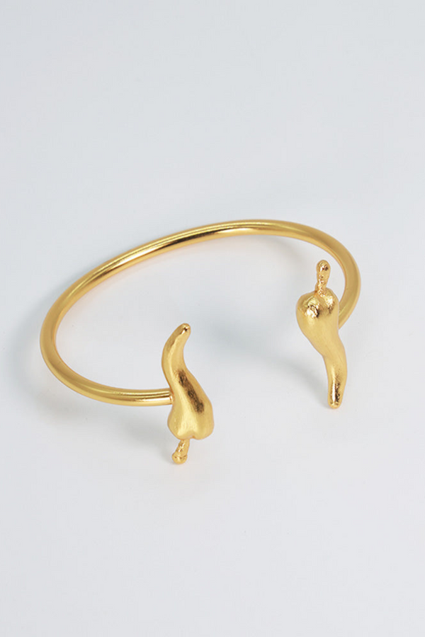 Brazalete Hottt Chilis- Dorado