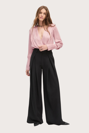 The Date Blouse in Whimsical Rose