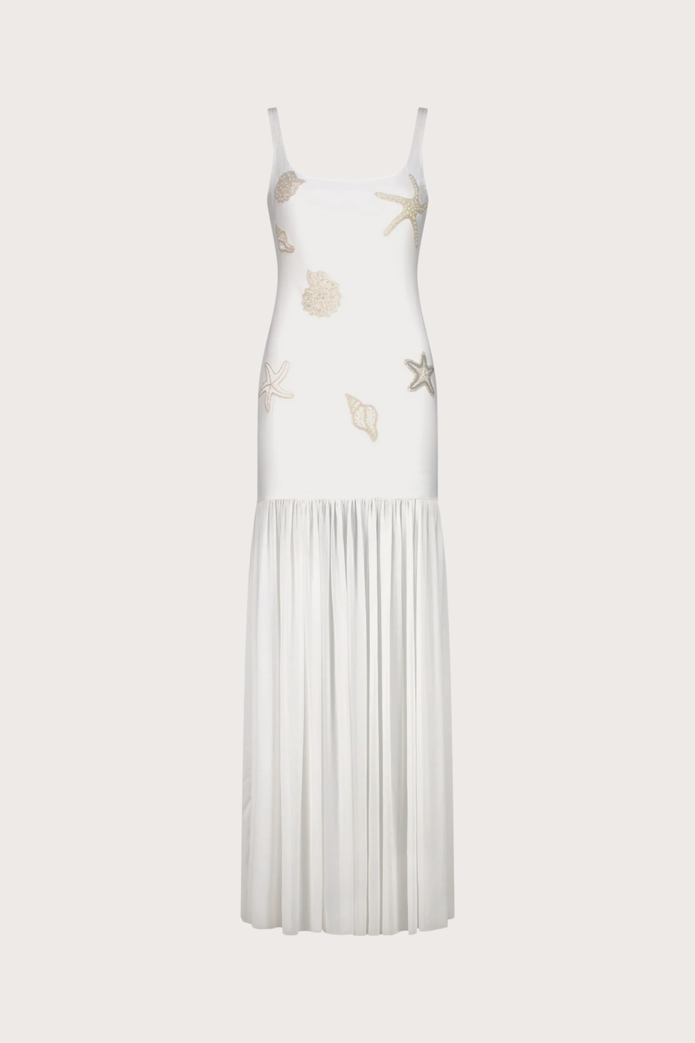 Flow Maxi Dress in White