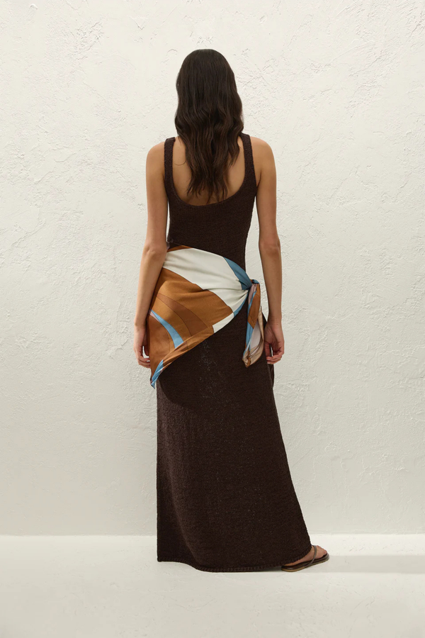 Soleil Waist Scarf in Notte