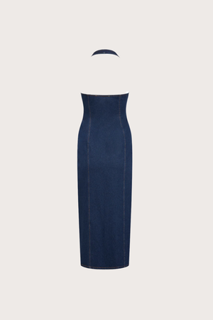 Kenny Maxi Dress in Indigo