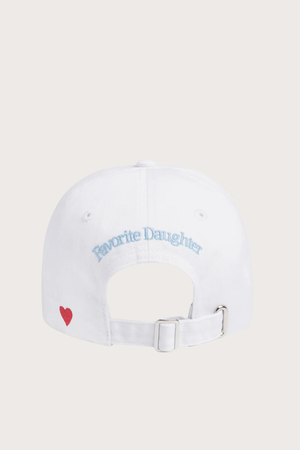 Bride Hat Baseball Cap in White