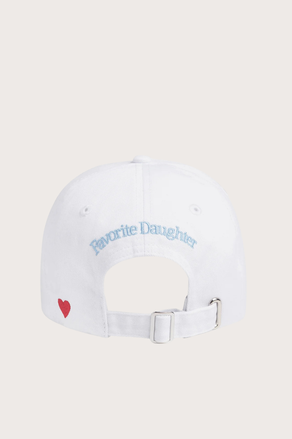 Bride Hat Baseball Cap in White