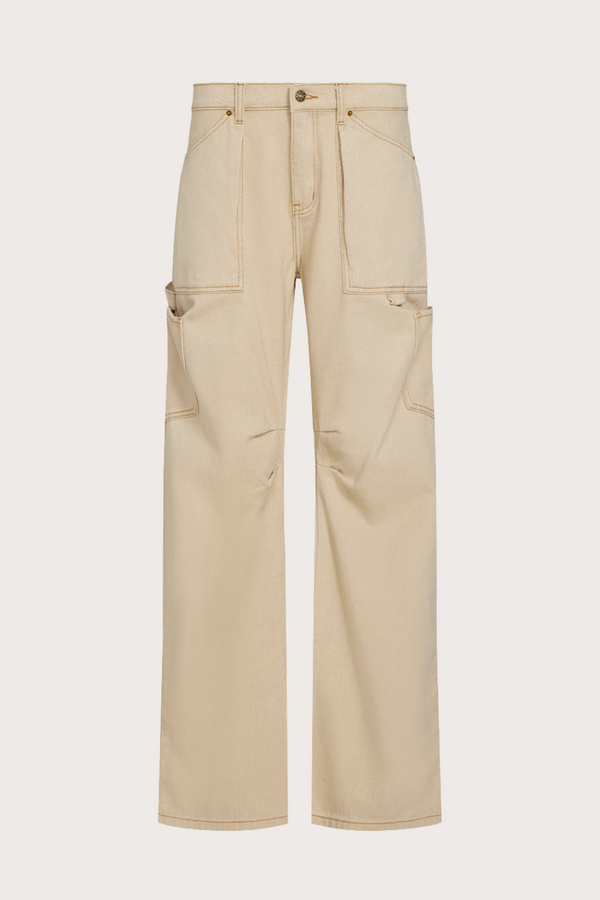 Miami Vice Pant in Wash Ecru
