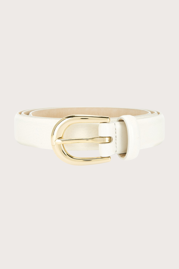 The Favorite Belt in Bone/Gold