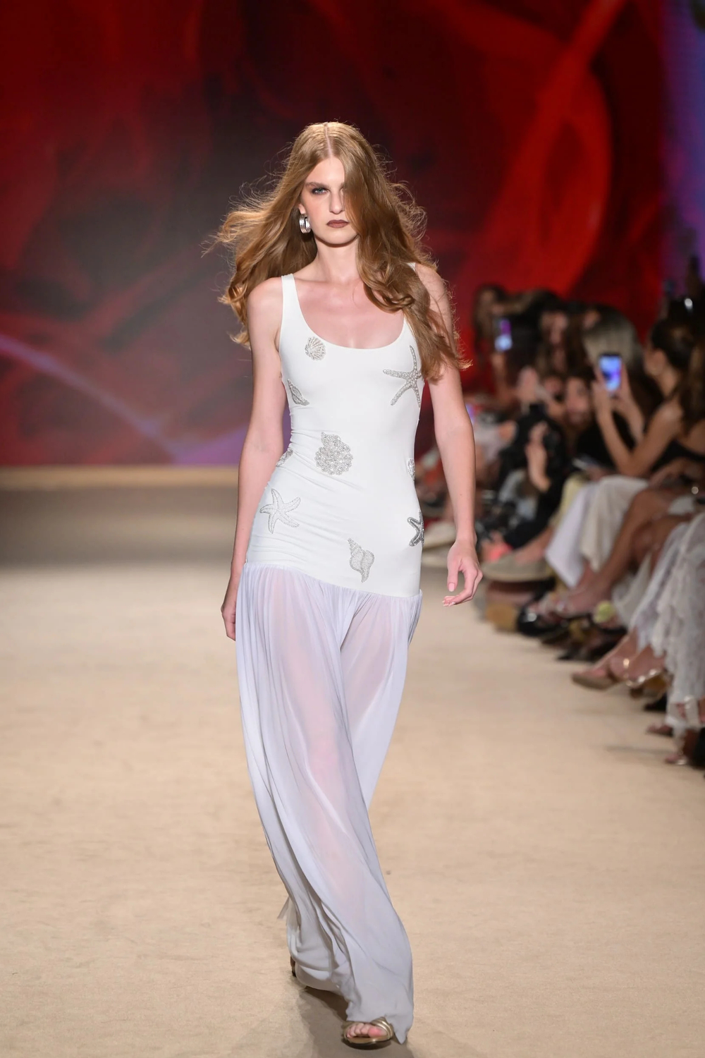 Flow Maxi Dress in White